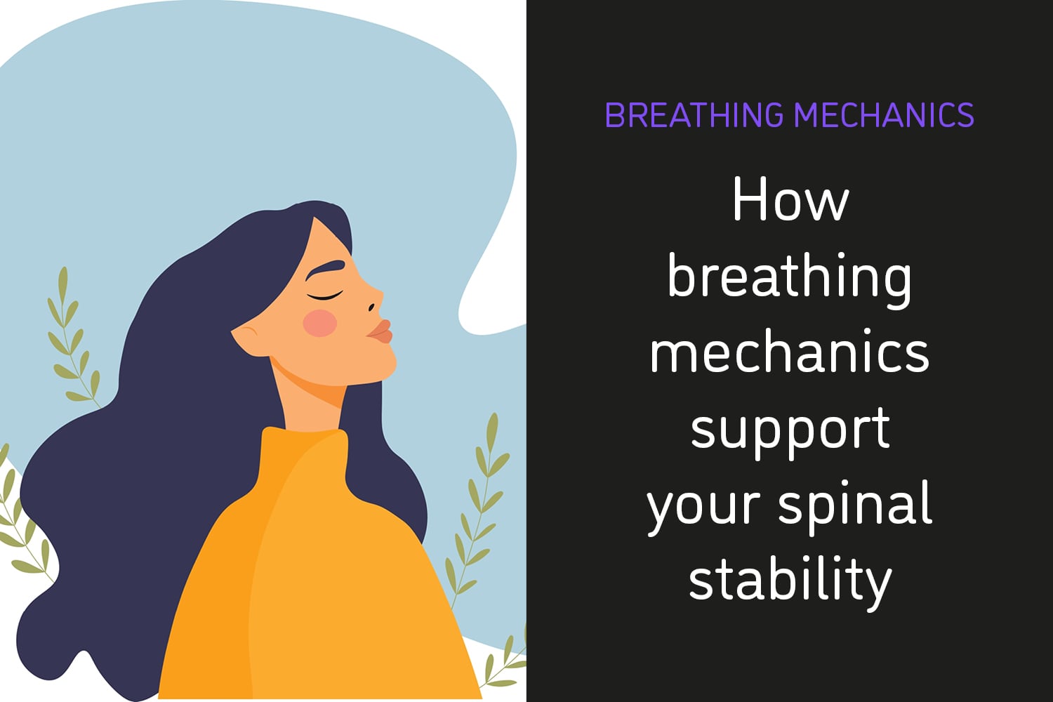 Breathing Mechanics and Spinal Stability: The Diaphragm as a Postural Muscle