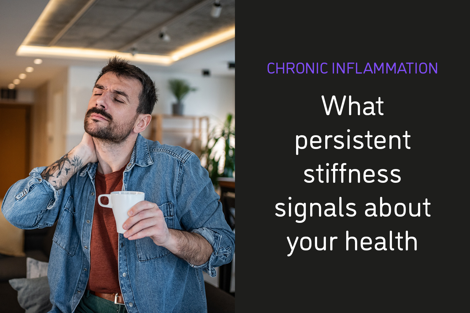 Inflammation as Information: What Persistent Stiffness May Be Signalling