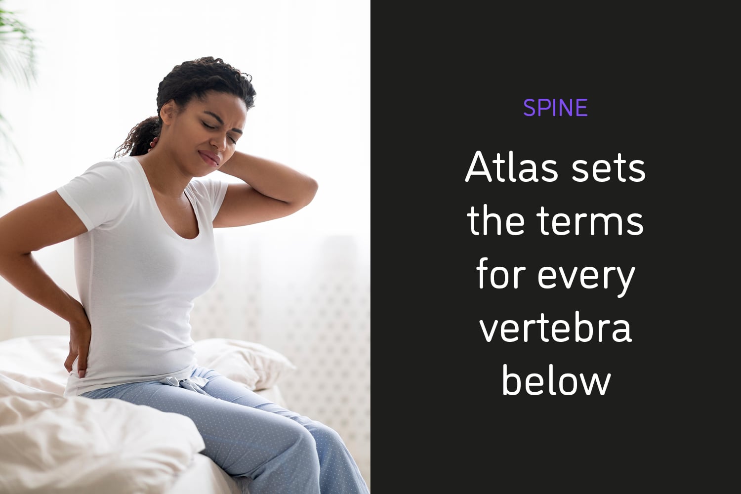 Your Atlas Sets the Terms for Every Vertebra Below It